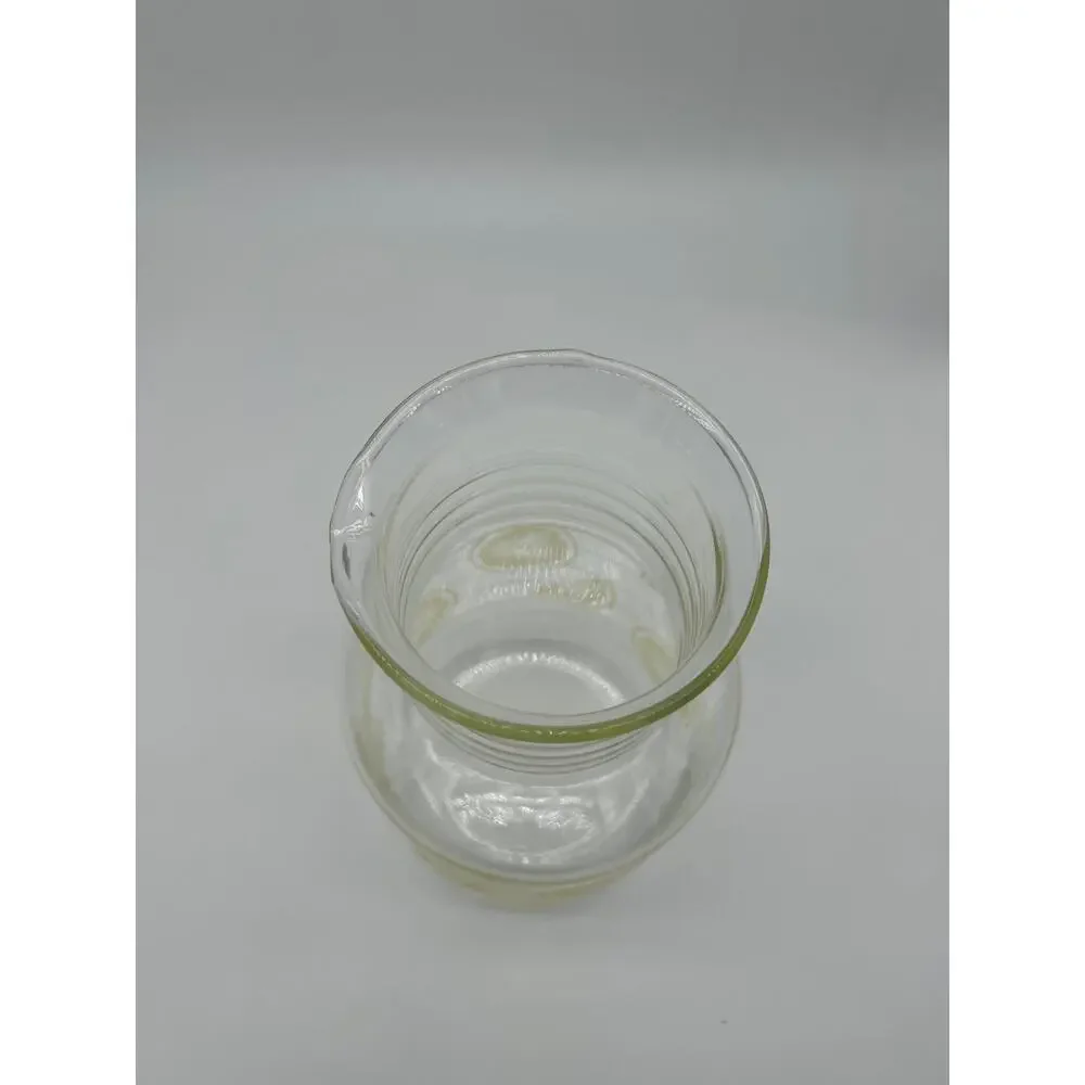 Pyrex 48 Oz Glass Carafe Pitcher Lemon Citrus Gold Vintage No Chips 6 Cup